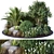 Greenery Mix 3D Collection with FBX Export 3D model small image 5