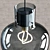 Modern Glass Pendant Lamp 3D model small image 3