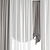 Polygonal Curtain Model Kit 3D model small image 3