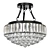 Elegant Aresi 4-Light Fixture 3D model small image 1