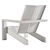 Palmetto Adirondack Chair: Summer Relaxation 3D model small image 4