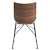 Modern Kartell P/Wood Chair 3D model small image 4