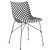 Modern Kartell P/Wood Chair 3D model small image 6