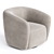  Modern Swivel Chair Design 3D model small image 2