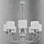 Eurosvet Licata Pendant Chandelier 3D model small image 4