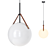 Scandinavian Style Pendant Lamp 3D model small image 1