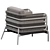 Elegant Mindo Lounge Chair 3D model small image 4