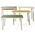 Modern Adjustable Evolving Table Set 3D model small image 6