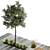 Urban Landscape Collection: Bench, Planters, Trees 3D model small image 3