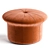 Elegant Grace Ritz Pouf 3D model small image 1