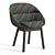 Contemporary Cantarutti Cori Armchair 3D model small image 5