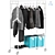 "SAMMANKOPPLA Floor Clothes Rack 3D model small image 1