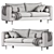 Rialto Sleeper Sofa | 2015 Version 3D model small image 4