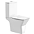 Orans WM9905 Compact Toilet 3D model small image 1