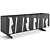 Bonaldo Rami Modern Sideboard Auxiliaries 3D model small image 2