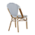 Woven Plastic Garden Chair 3D model small image 4