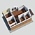 Wooden Cottage with Roof 3D 3D model small image 4