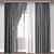 Versatile 3D Curtain Model - 93833 Polygons 3D model small image 1