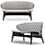 Baxter Dalma Sofa Collection 3D model small image 1