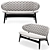 Baxter Dalma Sofa Collection 3D model small image 17
