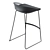 Modern Adjustable Barstool Wally 3D model small image 3