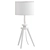 Wooden Table Lamp, Ash/White 3D model small image 1