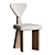 Luxury Brazilian Wood Giraffe Chair 3D model small image 2