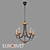 Eurosvet Lazzaro Loft Pendant Chandelier 3D model small image 1