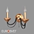 Eurosvet Lazzaro Wall Sconce Black/Bronze 3D model small image 1