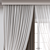 Dual-Render Curtain Model - FBX/Obj 3D model small image 3