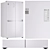 LG Built-In Kitchen Appliances Set 3D model small image 2