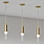 Glamorous Clear Glass Pendant Light 3D model small image 3