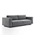 Sophisticated Manhattan Sofa - Highland Furniture 3D model small image 1