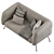 Stylish DAVI 31 Modern Sofa 3D model small image 4