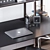 Modern Workspace Set with Manerba, USM & Vitra 3D model small image 4