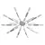 Designer Smart Chandelier 70cm Diameter 3D model small image 1