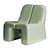 Innovative Virtual-Physical Opposite Chair 3D model small image 2
