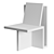 Stylish Stone Chair: Six N. Five 3D model small image 3