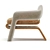 Futuristic Dynamic Dulki Armchair 3D model small image 4