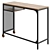 Modern Industrial Laptop Table IKEA 3D model small image 2