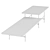 Lelong Table by Rodolfo Dordoni 3D model small image 3