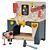 Compact Tabletop Tool Bench 3D model small image 1