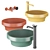 Gessi ORIGINI Basin Set 3D model small image 1