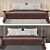 Royal Comfort King Size Bed 3D model small image 4