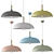 Elegant Nordic Dome Pendant Light 3D model small image 2