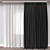 Versatile 3D Curtain Model, 57327 Polys 3D model small image 1