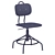 Stylish IKEA KULLABERG Swivel Chair 3D model small image 6