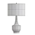 Sleek Bentz Table Lamp 3D model small image 2