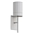 Sleek Modern Sconce Light 3D model small image 2