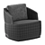 Modern Aster Armchair Design 3D model small image 4